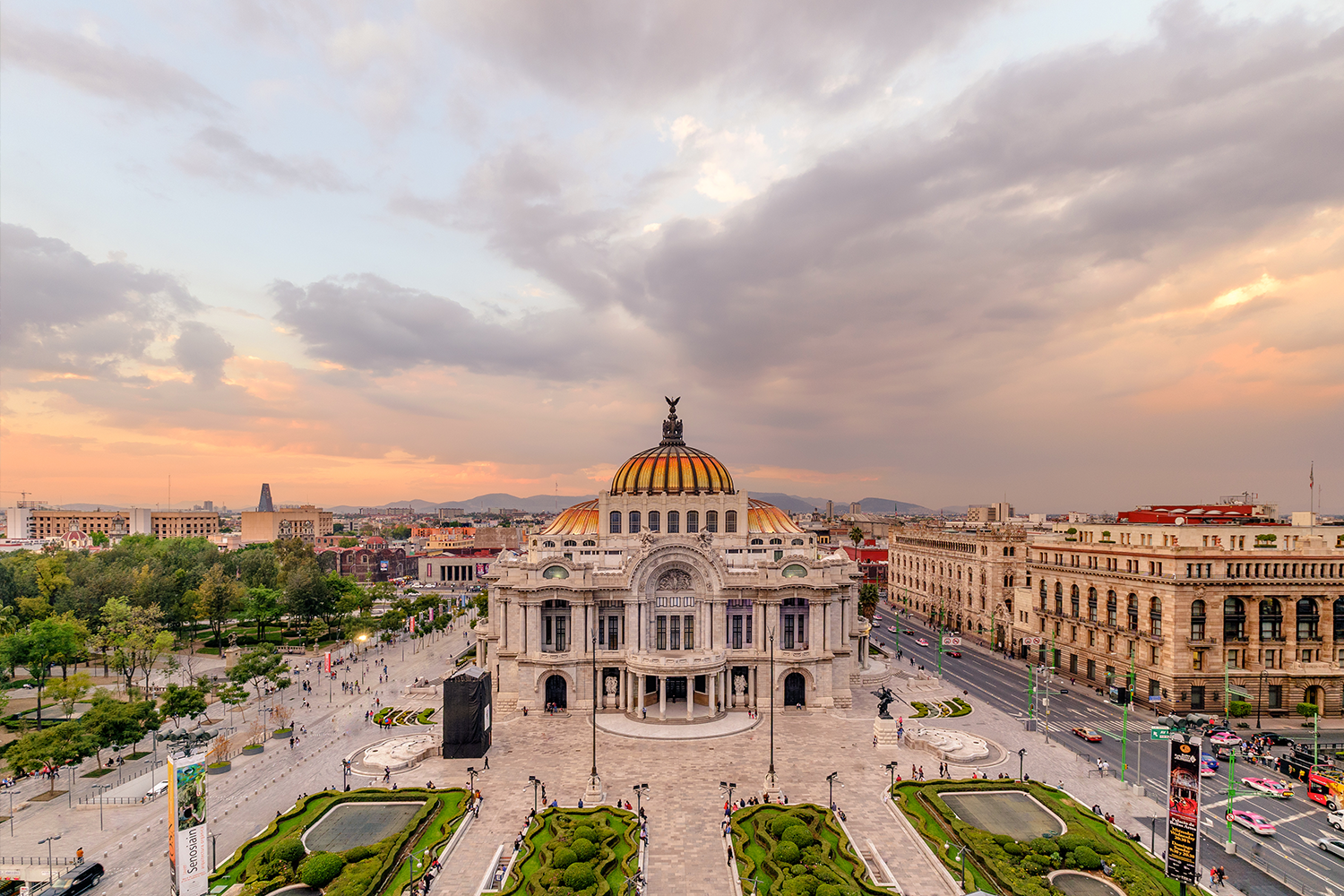 Palacio de Bellas Artes, a prominent cultural center in Mexico City
